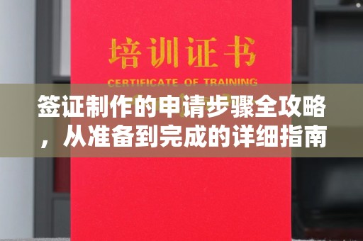 江阳签证制作的申请步骤全攻略，从准备到完成的详细指南